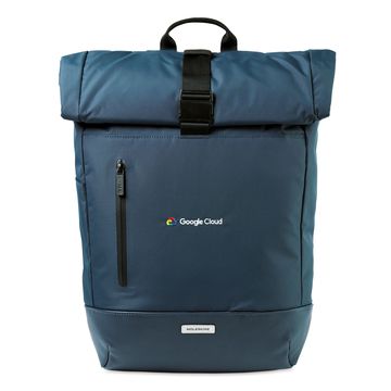 Moleskine Metro Rolltop Backpack- 5.1" W x 19.7" H x 12.6" L